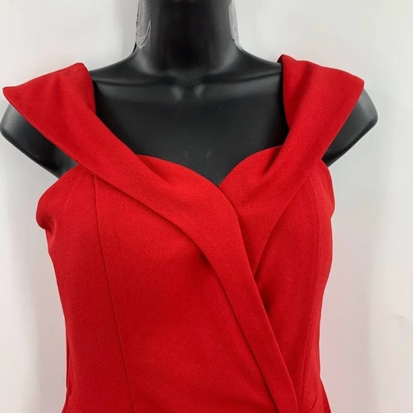 Speechless Women's Stretch Crepe Off The Shoulder Cocktail Dress Size 11‎ NWT - Picture 3 of 13